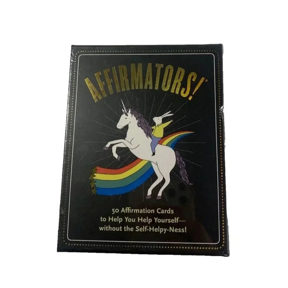 Affirmators! 50 Affirmation Cards to Help You Help Yourself Sealed Unopened - Picture 3 of 8